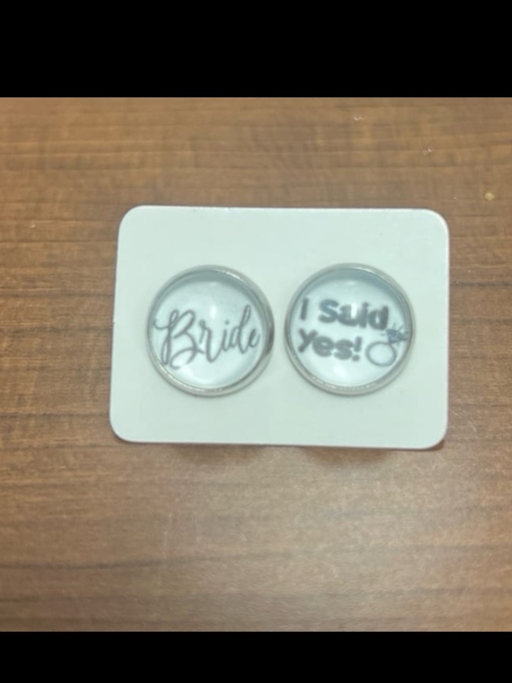 Bride Stud Earrings